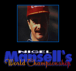 Nigel Mansell's World Championship Racing screenshot 3 for Super Nintendo